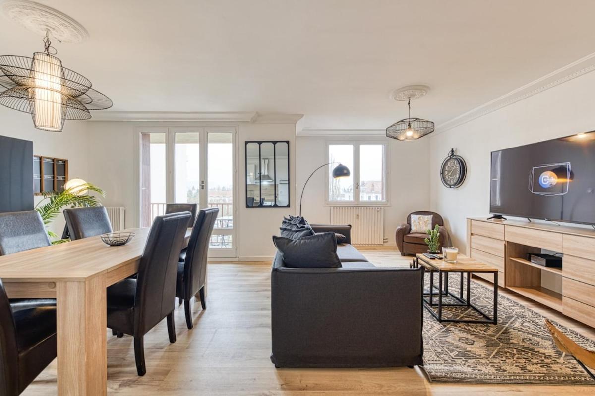 Magnificent Apartment, 4 Bedrooms, Fiber Wifi 格勒诺布尔 外观 照片