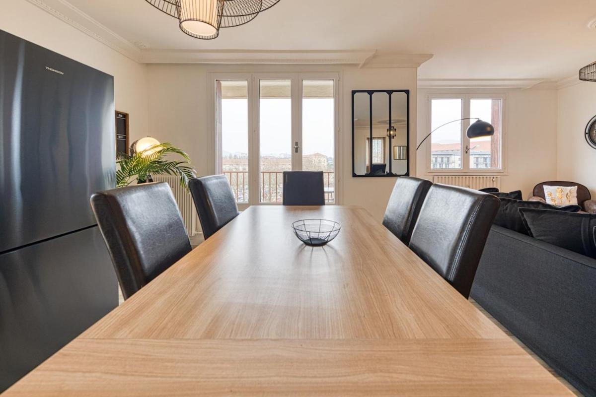 Magnificent Apartment, 4 Bedrooms, Fiber Wifi 格勒诺布尔 外观 照片